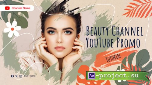 Videohive - Beauty Channel YouTube Promo - 59321823 - Project for After Effects