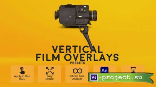 Videohive - Vertical Film Overlays - 59348612 - Project for After Effects
