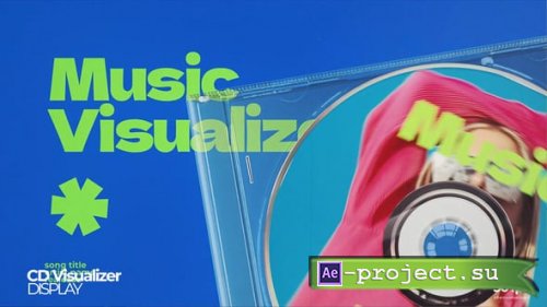 Videohive - CD Visualizer Display Promo - 59328556 - Project for After Effects