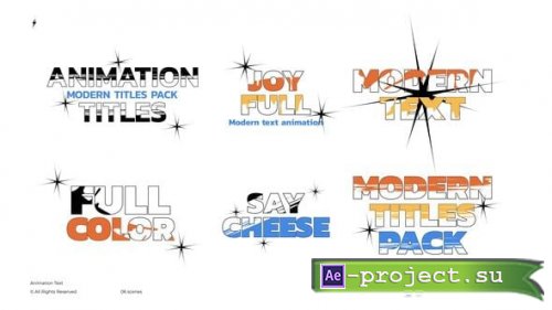 Videohive - Text Animation | After Effects - 59330167 - Project for After Effects