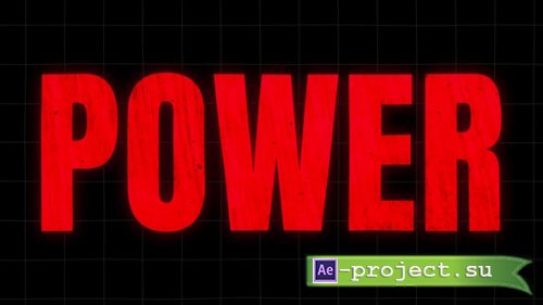 Videohive - Power Opener - 59340686 - Project for After Effects