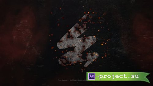 Videohive - Burning Logo Reveal - 59340785 - Project for After Effects