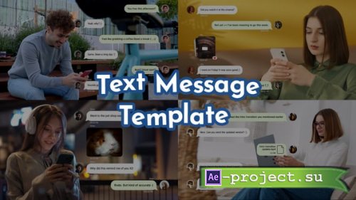 Videohive - Text Message - 59092398 - Project for After Effects