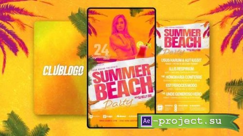 Videohive - Animated Nightclub Flyer Template - 59252381 - Project for After Effects