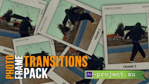 Videohive - Photo Frame Transitions Pack - 59358555 - Project for After Effects