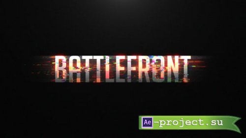Videohive - Digital Glitch Logo V5 - 59358581 - Project for After Effects