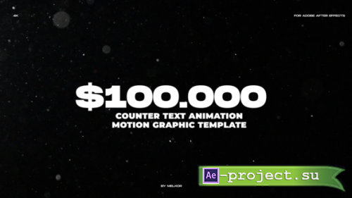 Videohive - Counter Text Animation - 59364249 - Project for After Effects
