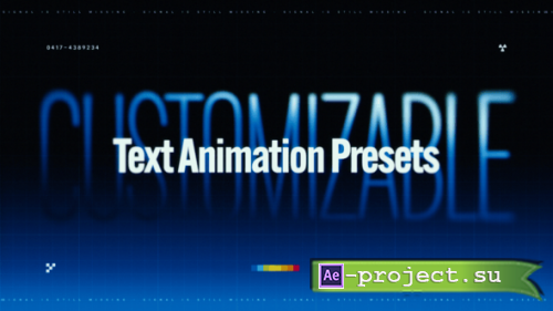Videohive - Text Animations - 59357410 - Project for After Effects