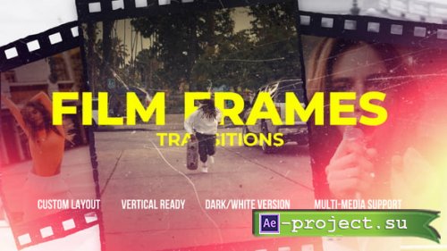 Videohive - Film Frames Transitions - 59252701 - DaVinci Resolve Templates