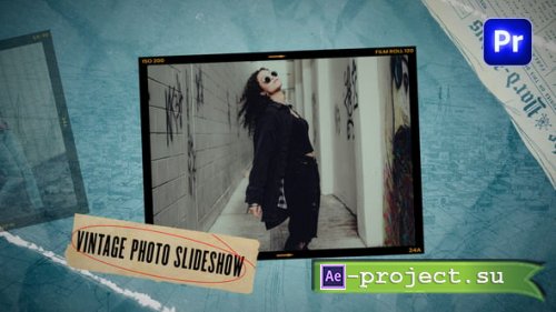 Videohive - Vintage Photo Slideshow - 59373259 - Premiere Pro Templates
