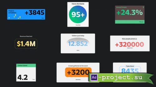 Videohive - Number Counter Animation - 59373035 - Project for After Effects