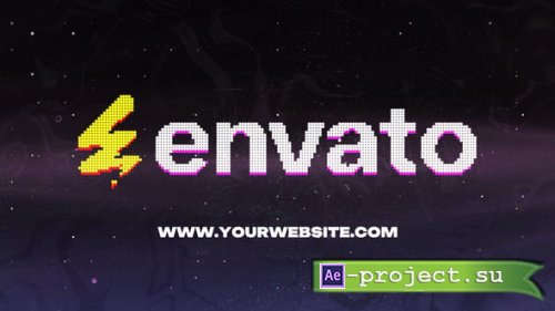 Videohive - Pixel Glitch Logo - 59373377 - Project for After Effects