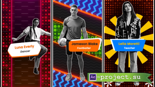 Videohive - Vertical Freeze frame - 59386975 - Project for After Effects