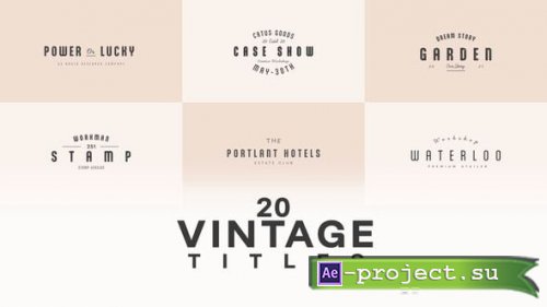 Videohive - Creative Logo Title Pack - 59394798 - Project for After Effects