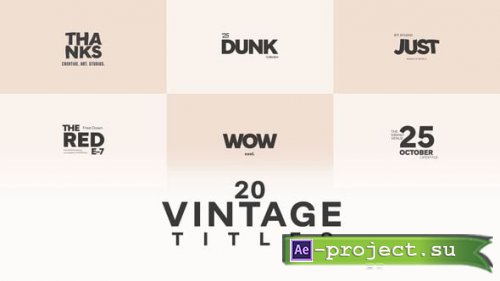 Videohive - Modern Text Motion Kit - 59394824 - Project for After Effects