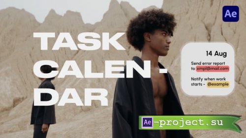 Videohive - Task Calendar - 59406156 - Project for After Effects