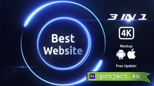 Videohive - Website Promo (3 IN 1) - 58843365 - Project for After Effects