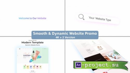 Videohive - Smooth & Dynamic Website Promo - 58386986 - Project for After Effects