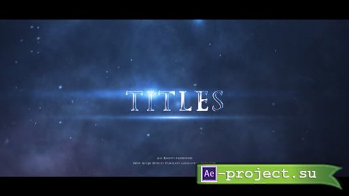 Videohive - Epic Trailer Titles - 58425094 - Project for After Effects