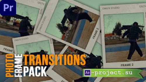 Videohive - Photo Frame Transitions Pack MOGRT - 59406054 - Premiere Pro Templates