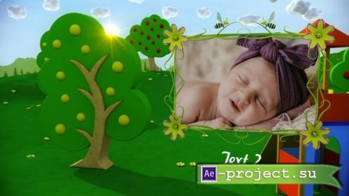 Videohive - Baby Photo Album 2 I MOGRT - 59399481 - Premiere Pro Templates