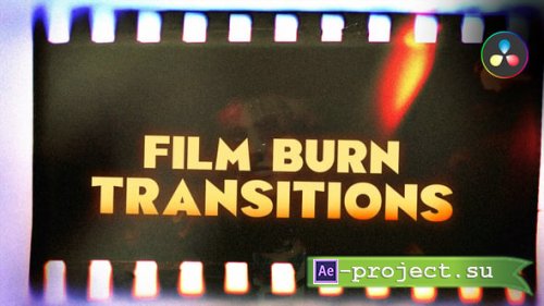 Videohive - Film Burn Transitions - 59253036 - DaVinci Resolve Templates