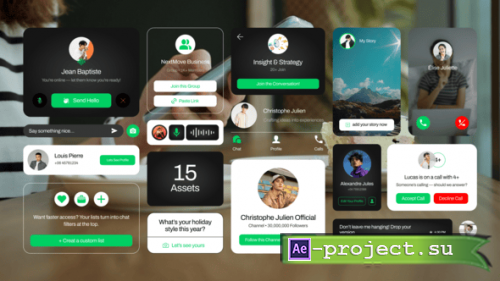 Videohive - WhatsApp Social Media Lower Third - 59412705 - Project for After Effects