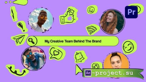 Videohive - Creative Doodles Team Intro - 59360673 - Premiere Pro Templates