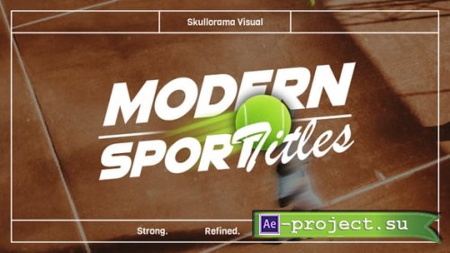 Videohive - Modern Sport Titles - 59398835 - Project for After Effects