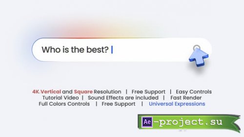 Videohive - Who Is The Best - Logo Intro - 59402478 - Project for After Effects