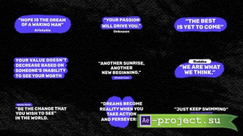 Videohive - Quotes | AE - 59400553 - Project for After Effects