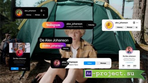 Videohive - Instagram UI Elements - 59277271 - Project for After Effects