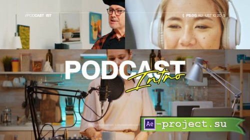 Videohive - Podcast Opener - 58873985 - Project for After Effects