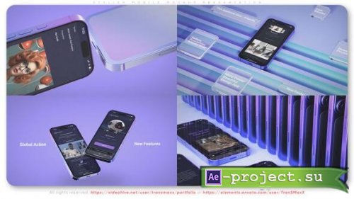 Videohive - Stylish Mobile Mockup Presentation - 59407501 - Project for After Effects