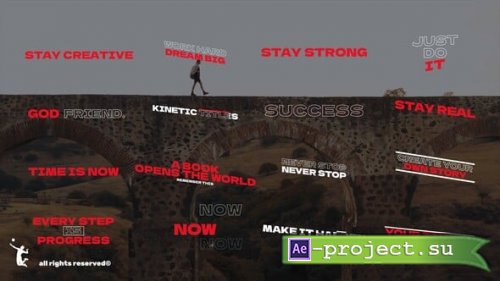 Videohive - Kinetic Titles - 59412650 - Project for After Effects