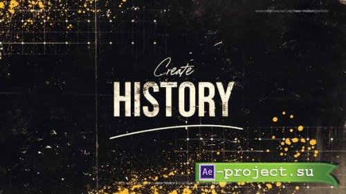 Videohive - Golden Age  History Slideshow - 59407355 - Project for After Effects