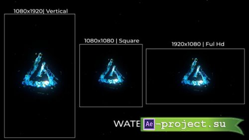Videohive - Water Logo Reveal - 59319405 - Project for After Effects