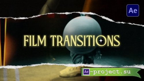 Videohive - Film Transitions - 59415635 - Project for After Effects