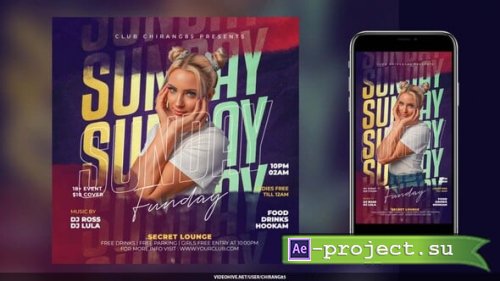 Videohive - Night Club Flyer v20 - 59343949 - Project for After Effects