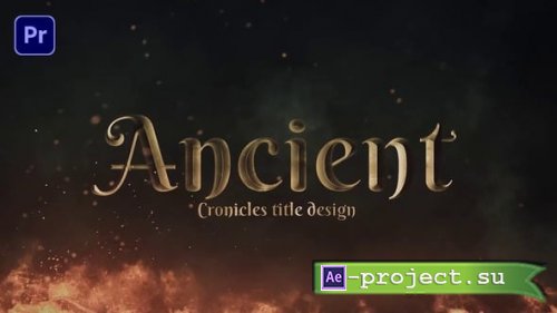 Videohive - Chronicles Title Design - 59414512 - Premiere Pro Templates