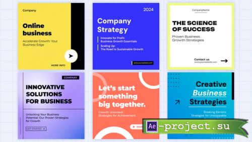 Videohive - Corporate Posts - 59428377 - Project for After Effects