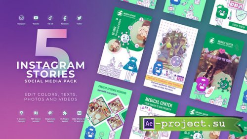 Videohive - Medical Healthcare Vertical Stories - 59436698 - Project for After Effects