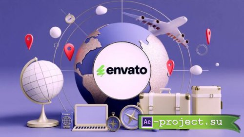 Videohive - Travel Logo - 56267749 - Project for After Effects
