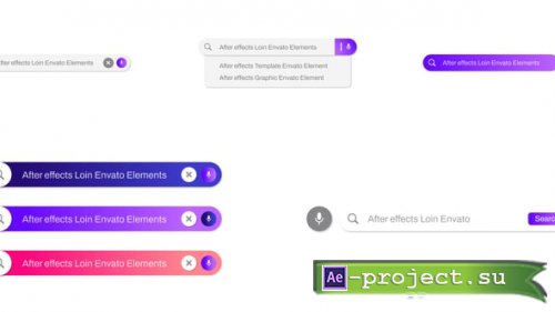 Videohive - Search Bar - 59428899 - Project for After Effects