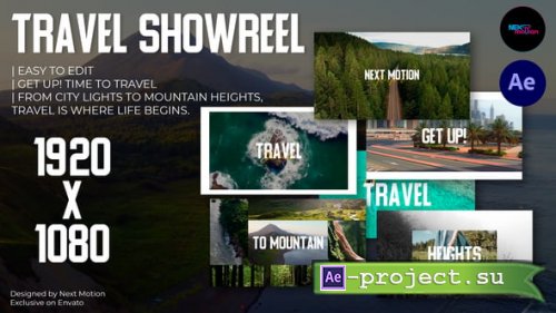 Videohive - Travel Showreel - 59445680 - Project for After Effects