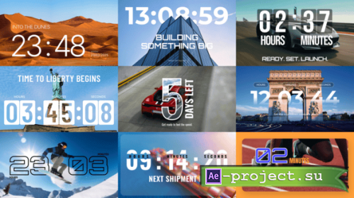 Videohive - Light Campaign Countdown - 59444622 - Project for After Effects