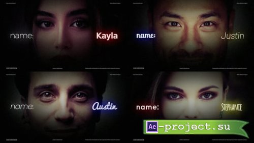 Videohive - Face Intro - Portrait Intro - 59448721 - Project for After Effects