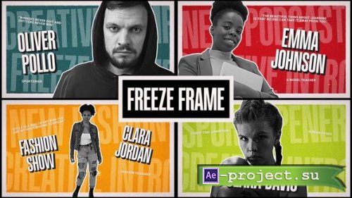 Videohive - Freeze Frame Maker - 59465762 - Project for After Effects