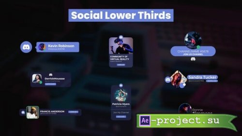 Videohive - Discord Lower Thirds - 59496964 - Project for After Effects