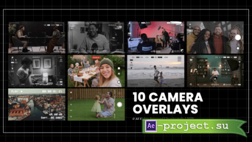 Videohive - Camera Overlays - 59485259 - Project for After Effects